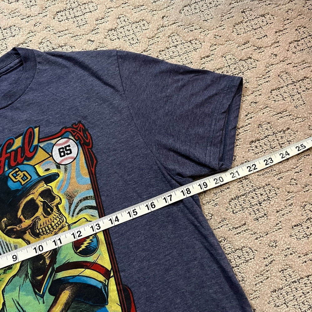 🐢 '18 Grateful Dead Band Bertha Baseball GD Hat American Soft 2001 Graphic Tee - Picture 12 of 14
